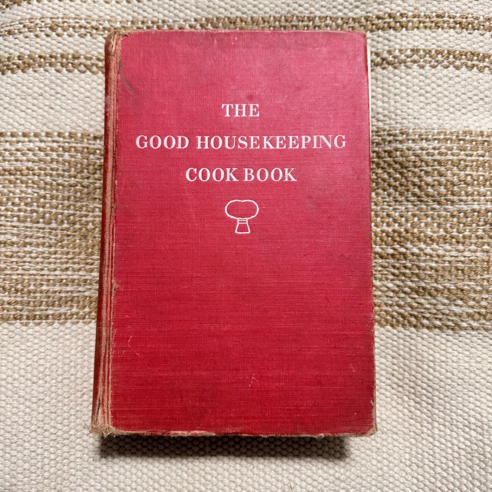 Vintage The Good Housekeeping Cook Book Stamford House Red Hardcover Retro